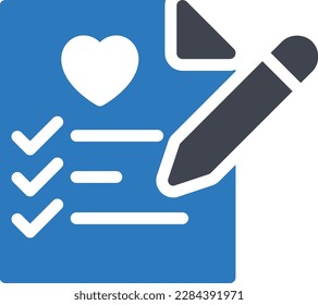 lista de comprobación Ilustración vectorial en un fondo transparente.Símbolos de calidad premium.Icono vector glifos para el concepto y el diseño gráfico.