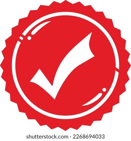 checkmark badge icon or check mark label verified 