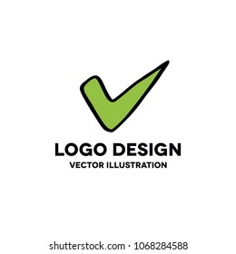 checkmark doodle icon