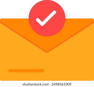 Checkmark Flat Vector Icon Design