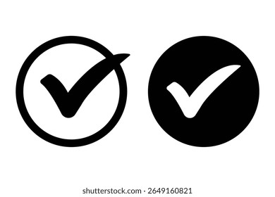 checkmark, green tick, check mark icon button set. tick mark with checkbox icon. checkmark sign for app, ui, website. check box icon with correct, accept checkmark icons.