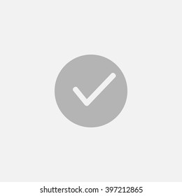 a checkmark icon