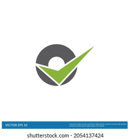 checkmark icon approved symbol company logo template