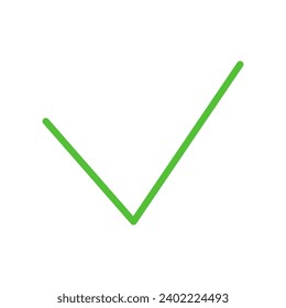 Checkmark icon, check or confirmation sign.