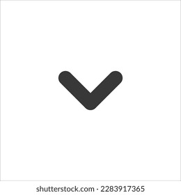 Checkmark Icon. Checklist choice, success symbol. Approve confirmation symbol. Stock vector illustration isolated on white background.