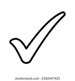 checkmark icon color editable on white background