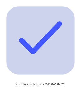 Checkmark Icon Illustration for web, app, infographic, etc