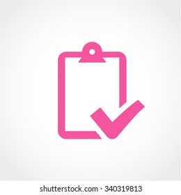 checkmark Icon Isolated on White Background
