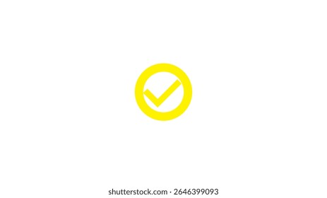 Prüfzeichensymbol und Logo-Vorlage genehmigen, Prüflisten-Symbol untermauern, Markierung auf weißem Hintergrund überprüfen.