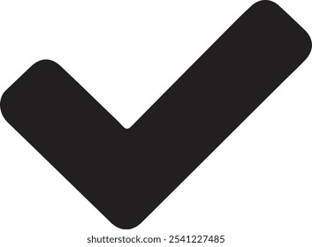 checkmark icon set for mobile concept and web design silhouette and outline vector illustration design