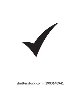 checkmark icon symbol sign vector