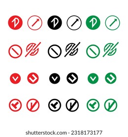 símbolo de símbolo de marca de verificación vector, marca de verificación. Icono plano. Botón negro para la web. Vector eps10