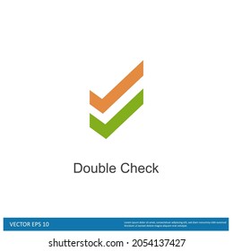 checkmark icon symbol simple company logo concept