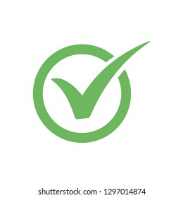 Checkmark icon symbol vector