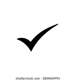 Checkmark icon symbol vector illustration