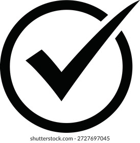 Marca de seleção, ícone, marca, símbolo, ok, sim, concordar, sucesso, direito, correto, voto, escolha, caixa de seleção, completa, marca, aprovada, selecionar, confirmar, verificação, botão