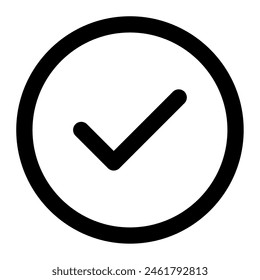 Marca de verificación para uiux, Web, App, infografía, etc
