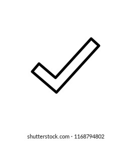 checkmark icon vector