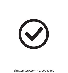 checkmark icon vector