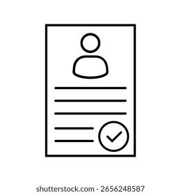 ícone de marca de seleção vetor. confirmar termos sinal de ilustração. aprovar símbolo. logotipo ok. aprovar marca.