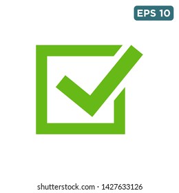 checkmark icon vector design template