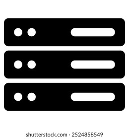 Checkmark icon. Vector illustration. Containing checked, checkmark, cross check. Check this beautifully designed icon of data server in modern style