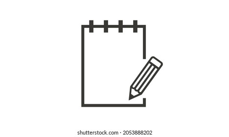 Icono de marca de verificación. Ilustración editable plana aislada por vector