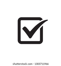 Checkmark Icon Vector Logo template