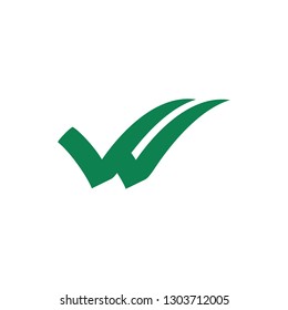 Checkmark Icon Vector Logo template