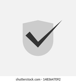 Checkmark Icon - Vector, Sign and Symbol for Design, Presentation, Website or Apps Elements.