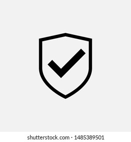 Checkmark Icon - Vector, Sign and Symbol for Design, Presentation, Website or Apps Elements.