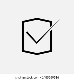 Checkmark Icon - Vector, Sign and Symbol for Design, Presentation, Website or Apps Elements.