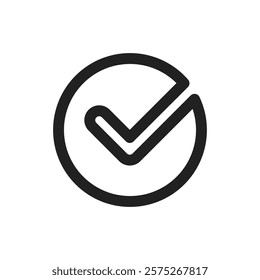 A checkmark icon is a widely recognized symbol of approval and is particularly suited for projects that require a clean, modern look, enhancing both the visual appeal and overall effectiveness