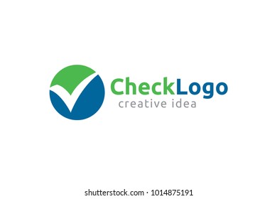 Checkmark Logo and Icon Template