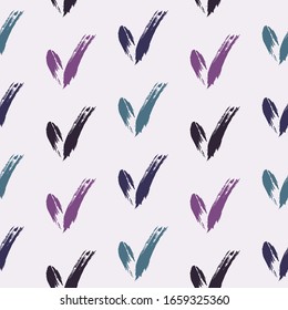 checkmark on a background pattern silent vector for print. Chevron herringbone seamless pattern. The abstract background.