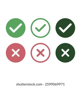 Checkmark right symbol, tick sign. check and uncheck for web and mobile apps. Stroke Editable