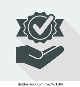 Checkmark symbol - Minimal modern icon