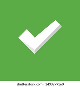 Checkmark tick, ok check vector icon