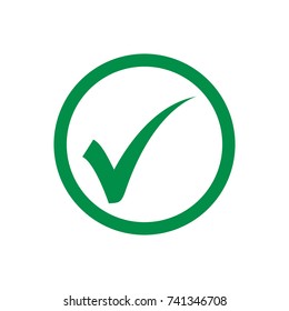 checkmark vector icon, agree icon 