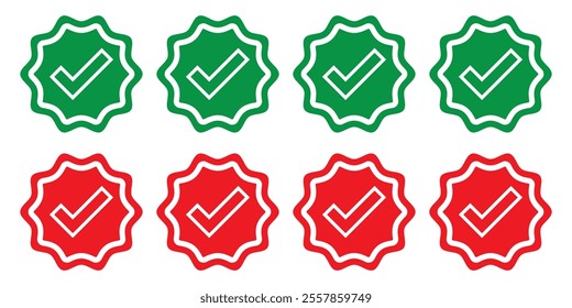 checkmark vector, checkmark icon set, approved symbol, checked checkbox mark, checkmark set, editable line.