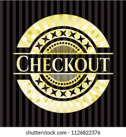 Checkout golden emblem