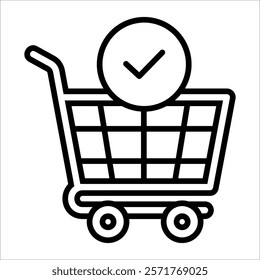 Checkout Icon Element For Design
