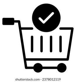 Checkout icon Illustration, for web, app, infographic, etc