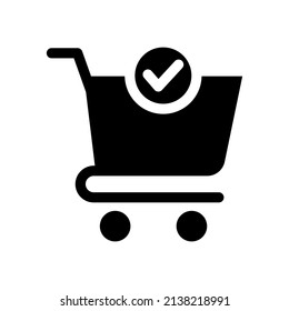 Checkout Icon Vector Symbol Design Illustration