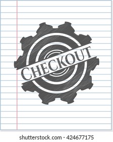 Checkout pencil emblem