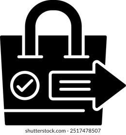Checkout Vector Icon Design symbol