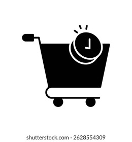 Icono de Vector Completar compra Ilustración de stock