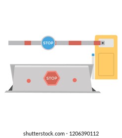 
Checkpost for checking and controlling
