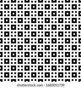 Checks pattern. Squares illustration. Tiles wallpaper. Seamless ornament. Ethnic motif. Shapes ornate. Forms background. Digital paper, textile print, web design, abstract image. Vector artwork