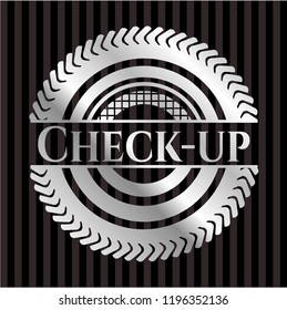 Check-up silvery emblem